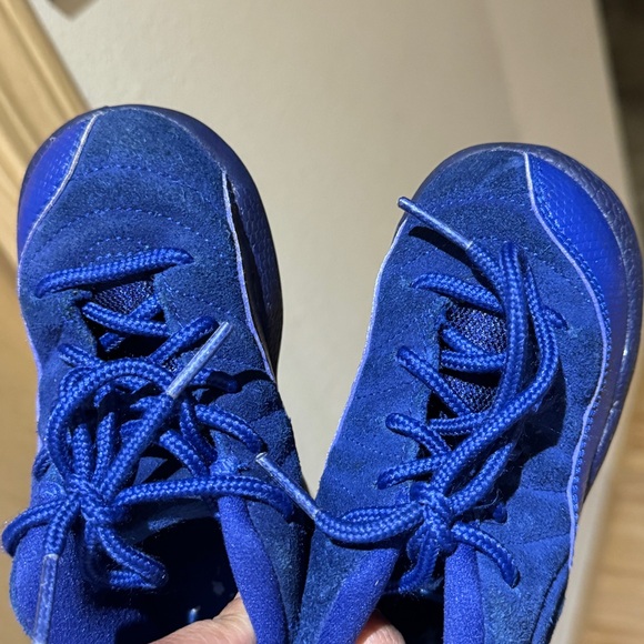 Air Jordan 12 GS Blue Suede - Picture 3 of 7